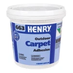 Henry 12183 Beige 663 Outdoor Carpet High Strength Paste Adhesive Qt.. Fixed Price $20.49.