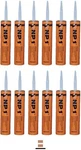 Basf Masterseal Np Aluminum Gray 12 Pack Polyurethane Sealant - 10.1 Oz.,. Fixed Price $110.00.
