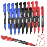 Ultra Fine Point Permanent Markers, 18 Pack Extra Tip 0.4 Mm Marker, Ass.... Fixed Price $11.88.
