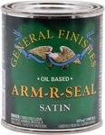 General Finishes Arm-r-seal Oil Based Topcoat, 1 Pint, Satin. Fixed Price $35.00.