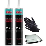 Akfix Urethane Windshield Adhesive Black (2X10.1 Fl.oz.) - Fast Curing Car Wi.... Fixed Price $36.49.