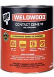 Dap Weldwood Original Contact Cement Tan 1 Gallon Heavy Duty Adhesive. Fixed Price $49.99.