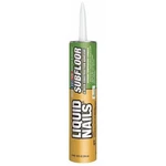 Liquid Nails Adhesive, Subfloor & Deck Series, Gray, 10 Oz, Cartridge. Fixed Price $13.69.