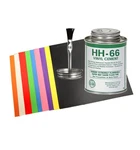 Vinyl Repair Kit Patches For Inflatable Bounce House 8X8 With HH-66 Glue Cement. Fixed Price $59.99.