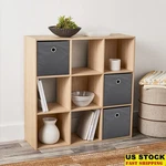9-CUBE Storage Organizer Shelves Open Closed Back Office Home Display Unit New. Fixed Price $59.69.