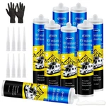 8 Pack Self-leveling Rv Roof Sealant, Lap White, Camper.... Fixed Price $90.18.