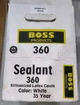 Boss Products 360 Siliconized Latex Caulk Case Of 12. Fixed Price $35.99.
