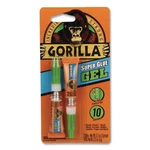 Gorilla Super Glue Gel, Two 0.11 Oz Tubes, Dries Clear. Fixed Price $13.88.