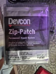 Devcon 11500 Zip-patch Adhesive Kit 4X9 *use By Date 4/25* (W3419). Fixed Price $99.00.
