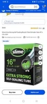 Slime Bike Inner Tube With Puncture Sealant 16 X 1.75-2.125, Schrader. Fixed Price $11.24.