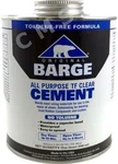 Barge Original All-purpose Cement Tf Clear Quart Shoe Glue Tin Can Brush Quabaug. Fixed Price $32.99.