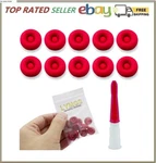 Universal Fit Caulk Tube Latex Sealing Caps, Saver Cover Sealer Red 10 Pk.. Fixed Price $7.65.