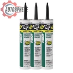 Dap 10.1OZ Low Luster Black Waterproof Asphalt Sealant For Leaks Cracks 3PC. Fixed Price $23.99.