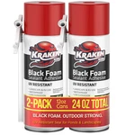 Kraken Bond Black Foam Sealant - Waterfall & Landscape, 12OZ Pack Straw Use. Fixed Price $24.99.