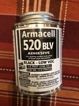 Qty = 6 Pints (12 Cans X 1/2 Pint) Armacell 520 Blv Pipe Insulation Adhesive. Fixed Price $90.00.