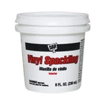 Dap 12130 Pint White Vinyl Spackling Heavy Duty All Purpose Repair Material. Fixed Price $13.59.