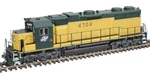 10004056 Ho Atlas Emd GP38 Low Nose W/ditch Lights Chicago & North Western #4710. Fixed Price $161.95.