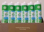 SCS1702, Sanitary Silicone Sealant, White, 10.1 Fl Oz Cartridge, Case Of 24. Fixed Price $225.25.