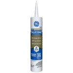 Advanced Silicone Caulk For Window Door, White, 10 Fl Oz Cartridge, Pack. Fixed Price $15.02.