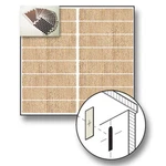 Fastcap Natural Birch Unfinished Wood Castle Cover 9/16" X 2-1/2" (320 Caps). Fixed Price $21.99.
