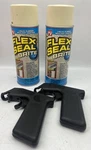 New Flex Brite Liquid Rubber Sealant Coating (2) 10OZ Cans W/ Handles. Fixed Price $27.95.