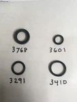 Aluminum Powerglide 1962-73 Manual Control &throttle Valve Shaft Seal +2 O'rings. Fixed Price $21.99.