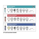 12 In. X 3 W Caulk Pop Card Each. Fixed Price $26.88.