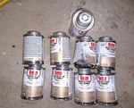 (lot Of 7) Oatey 31012 Regular Clear Pvc Cement, 4 Oz Ea, (+1 Crushed Bonus). Fixed Price $59.99.