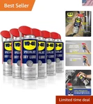 High-performance Dry Lube Ptfe Spray 10 Oz., Versatile Support To 500. Fixed Price $55.50.