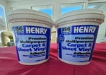 Henry 1 Qt. Multi Purpose Flooring Adhesive New Sealed Lot Of 2. Fixed Price $29.95.