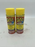 Flex Flood Protection Yellow Rubber Spray Sealant Two Pack. Fixed Price $54.95.