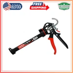 Red Devil 3989 9" Extreme Caulk Gun 26:1 Thrust Ratio, Heavy-duty, Black. Fixed Price $44.72.