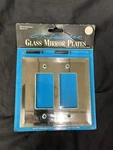 Crl 2 X Decora Glass Mirror Plate / GMP13 Nos. Fixed Price $6.00.