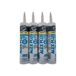 (4) Dap Alex Siliconized Plus Clear Acrylic Latex Low Voc Caulk 10.1 Oz.. Fixed Price $19.68.