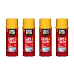 4 Cans Dow Great Stuff Gaps & Cracks Expanding Foam Sealant Insulation 12OZ. Fixed Price $23.24.