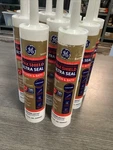 (9) Ge Max Sheild Ultra Kitchen And Bath Sealer 10.1 Oz White. Fixed Price $39.95.