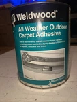 Dap Weldwood All Weather Outdoor Carpet Adhesive, 1 Gal. 7079800443. Fixed Price $54.00.