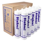 Clear Bioseal Waterproof Caulk & 100% Rtv Silicone Sealant, 10OZ Cart.... Fixed Price $75.20.
