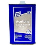 Klean-strip, Acetone Cleans Project Residue, ADHESIVE,QAC18, 030192018156. Fixed Price $89.95.