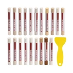 Wood Filler Sticks, 20 Colors Repair Wax Crayons With Scra... Usa Fast Ship. Fixed Price $25.46.