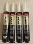Tubes Mulco Supra Expert Thermoplastic Sealant Black Exterior 104950XL. Fixed Price $9.99.