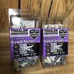 Pack Toggler Snapskru Drywall Anchor 50 Piece Kit 57125 Brand New. Fixed Price $19.95.