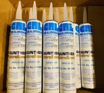 Crl Gunther Ultra/bond Mirror Mastic GN100A 10.1OZ Adhesive Sealant Lot Of. Fixed Price $69.00.