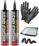 2 Pack Polyurethane Windshield Adhesive - Quick Curing & Weather Resistant. Fixed Price $52.58.