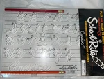 School-rite Handwriting Instruction Guide Cursive Uppercase No. 3261. Fixed Price $19.99.