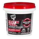 Dap Fast 'n Final Lightweight Spackling, White, 8 Fl Oz (pack Of 1),. Fixed Price $5.82.