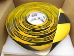 Mighty Deluxe Safety Tape 2" 100' Yellow/black, Uline S-19801Y/B. Fixed Price $69.95.