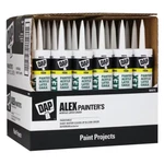 Dap Alex Painter's 10.1 Oz. White All-purpose Acrylic Latex Caulk (30-PACK). Fixed Price $72.08.