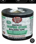 Protecto Wrap 844004SW Super Stick Building Tape (4 X 75 Roll). Fixed Price $19.98.