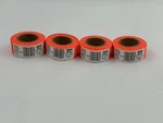 Irwin Strait-line 150 Ft. Pvc Flagging Tape Glo Orange 4 Pack 65602. Fixed Price $9.75.